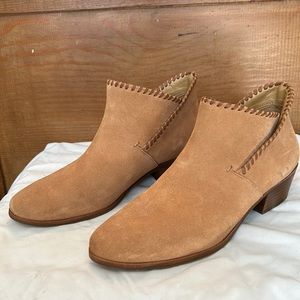 Like New Jack Rogers Suede Ankle Boots